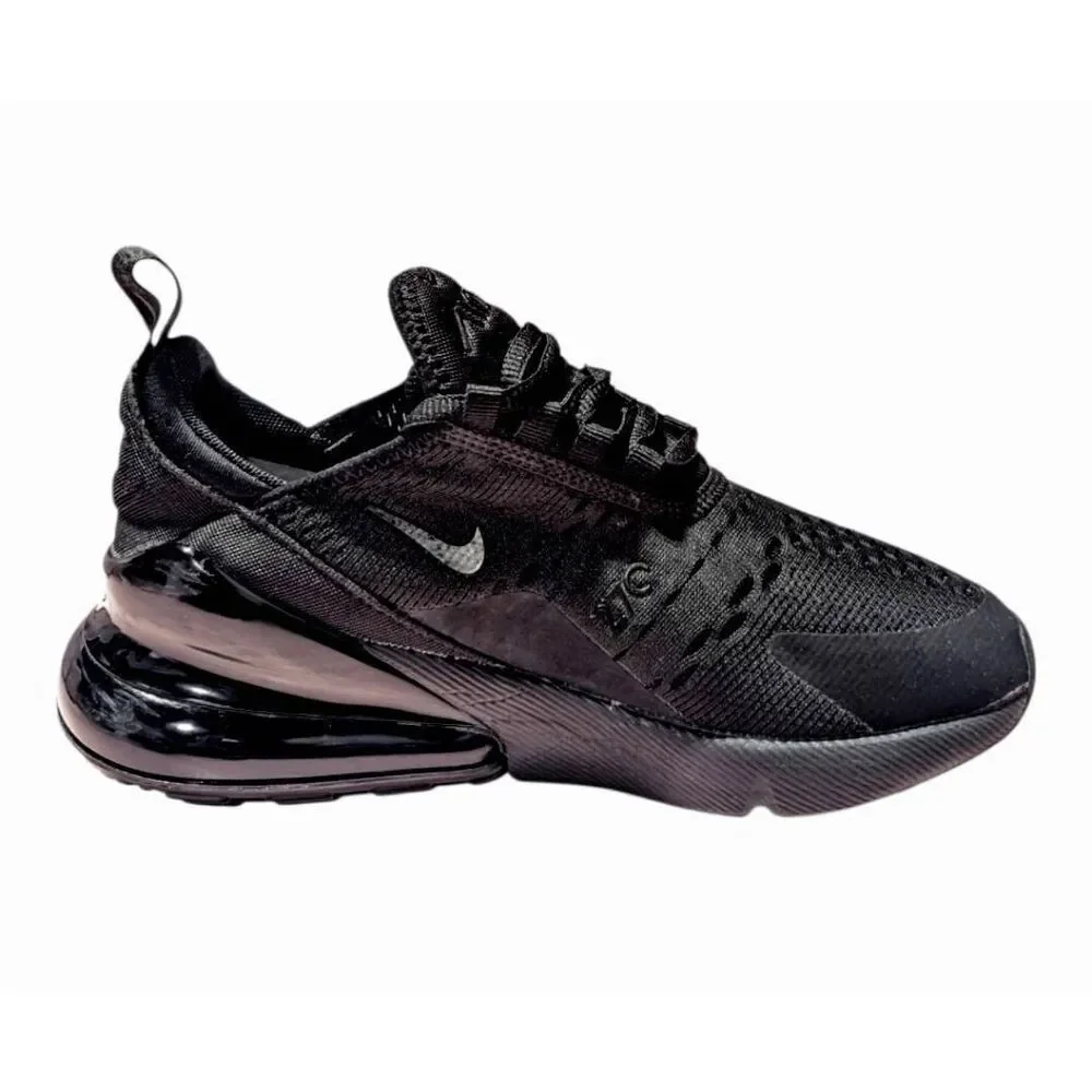 NIKE Air Max 270 'Triple Black' Running Shoes Size 6